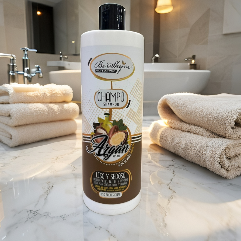 Be´Shyne Professional Champú De Argán Liso y Sedoso