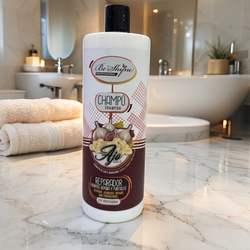 Be´Shyne Professional Champú de Ajo Reparador