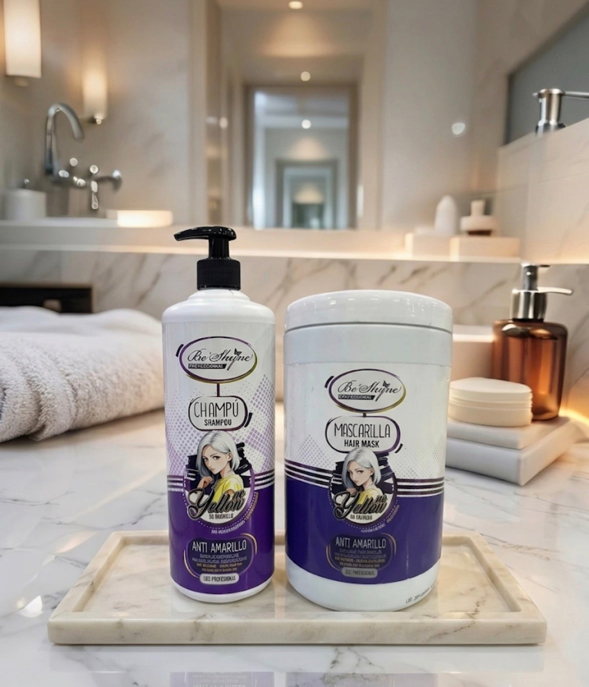 Kit Anti-Amarillo - Be'Shyne Professional